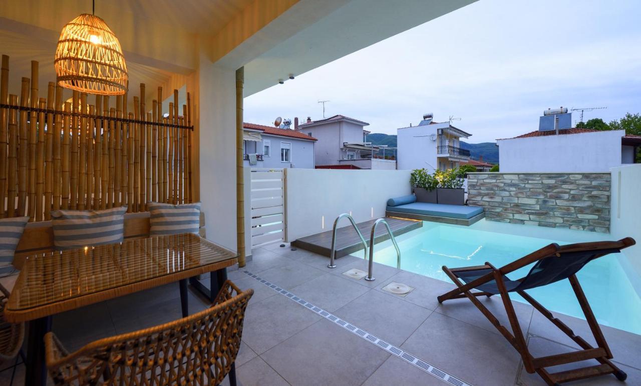 Alea Suites -Adults Only And Kids 14 Plus Asproválta Exteriér fotografie